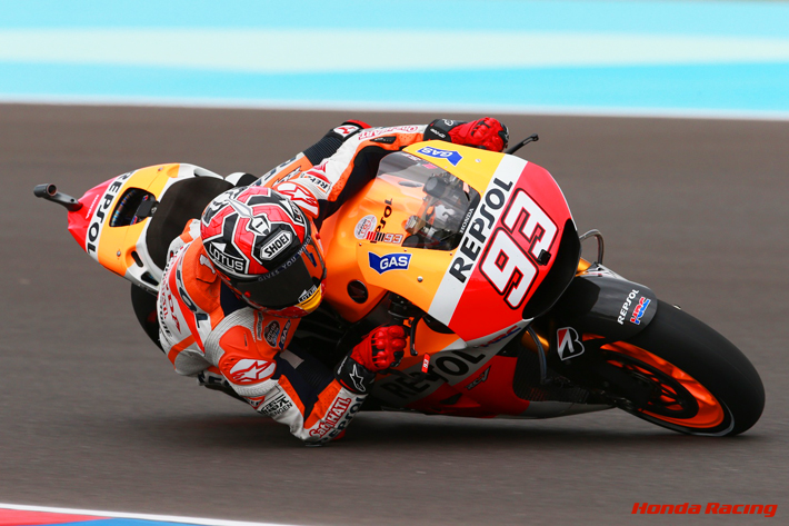 Honda 初開催のアウトドローモ テルマス デ リオ オンドでrepsol Honda Teamが好スタート マルケス首位 ペドロサが2番手と続く