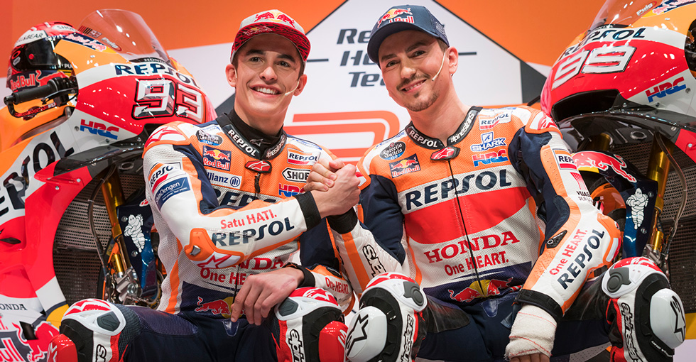 Repsol Honda Team、マドリードで2019年版のマシンカラーリングを公開