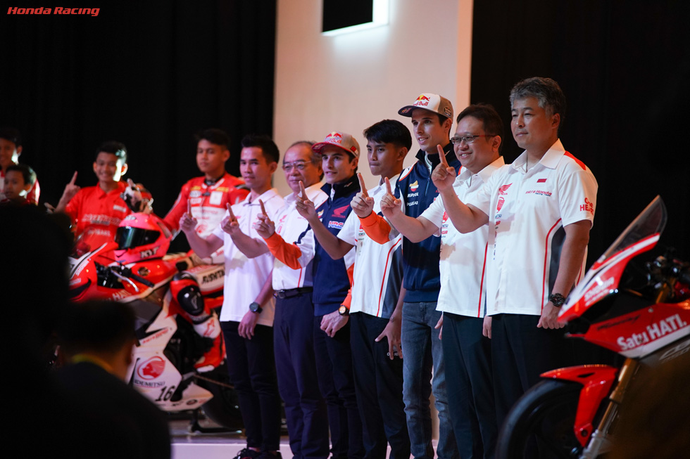 Repsol Honda Teamワールド・ローンチ