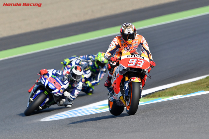 日本GPでライバルを圧倒する走りを披露したマルケス