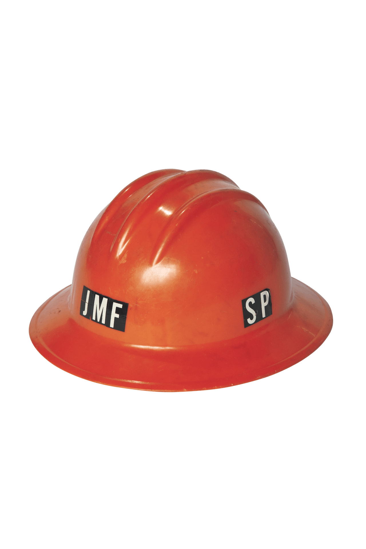 消防団のヘルメット