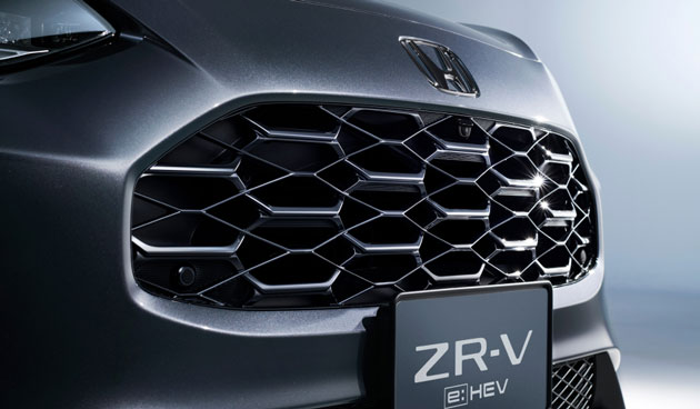 ハニカムパターン・フロントグリル（ベルリナブラック）