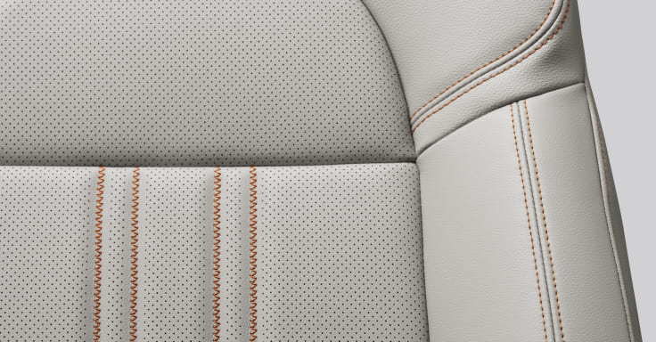 本革シート（オレンジステッチ）※2