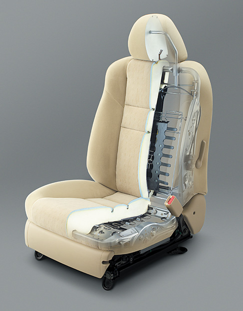 Honda アコードワゴン 08年11月終了モデル 内装 シュクラ社製ランバーサポート採用運転席