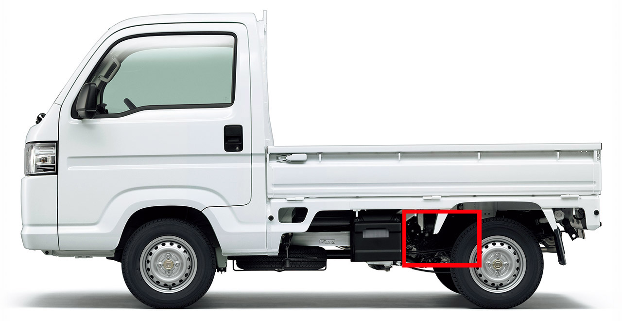 走行性能｜安全・性能｜アクティ・トラック（2021年4月終了モデル）｜Honda