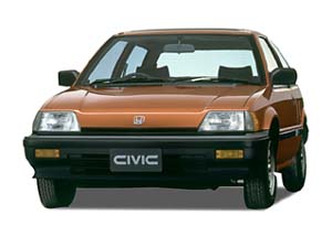 Honda シビック 1987年8月終了モデル