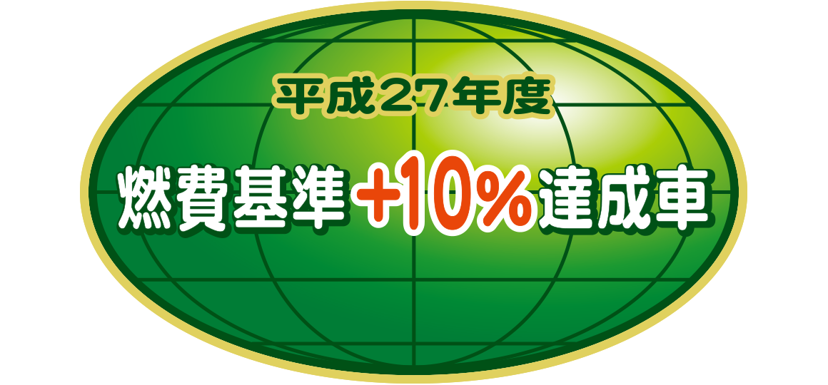 「平成17年排出ガス基準75％低減レベル」認定車