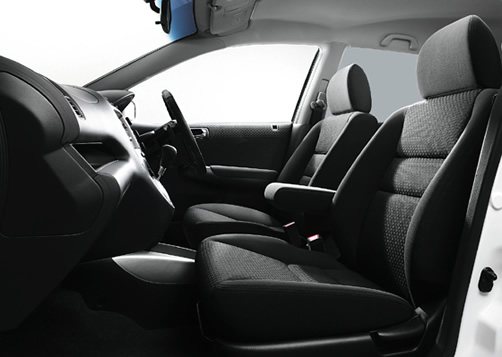 DRIVING INTERIOR.
