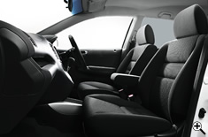 DRIVING INTERIOR.