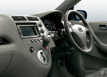 DRIVING COCKPIT.