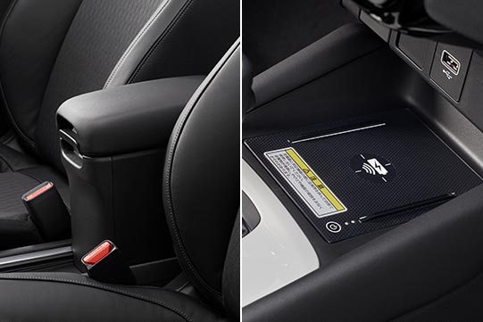 アームレスト付センターコンソールボックス＋ワイヤレス充電器