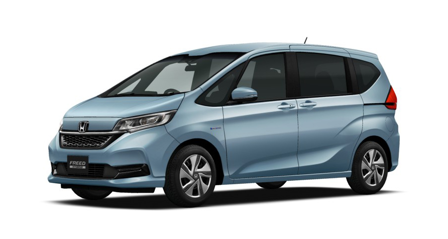 新型フリード 青 模型