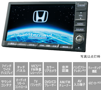 Honda インサイト 11年9月終了モデル ナビ オーディオ