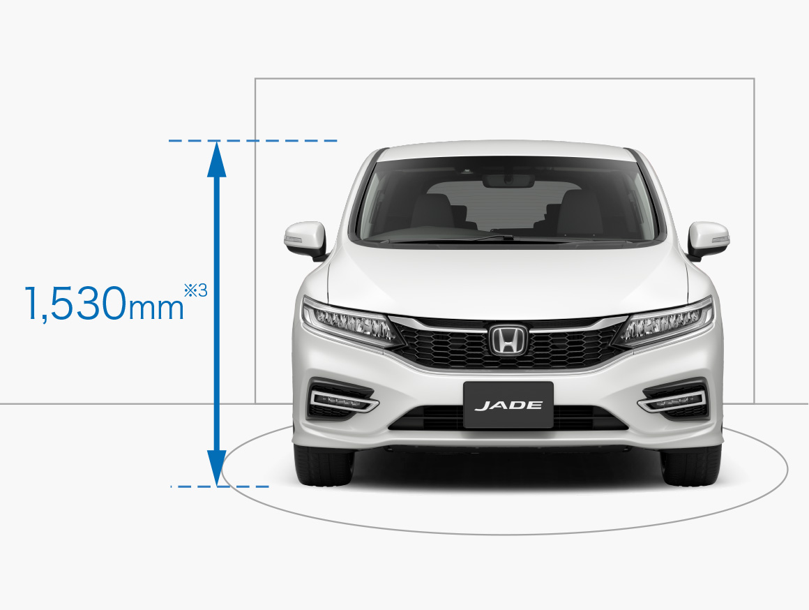1,530mm※3の低全高
