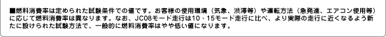 R͒߂ꂽł̒lłBql̎gpiCہAaؓj^]@i}iAGARgpjɉĔR͈قȂ܂BȂAJC08[hs10E15[hsɔׁAۂ̑sɋ߂Ȃ悤V ɐ݂ꂽ@ŁAʓIɔR͂ႢlɂȂ܂B