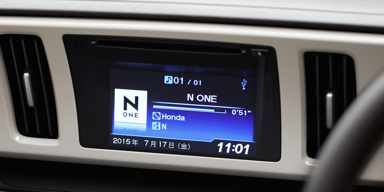 ナビ オーディオ 装備 オプション N One 17年11月終了モデル Honda
