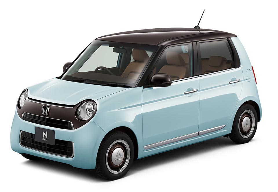 【非売品】ホンダ エヌワン 1/18 モデルカー イノセントブルー・メタリック HONDA N-ONE