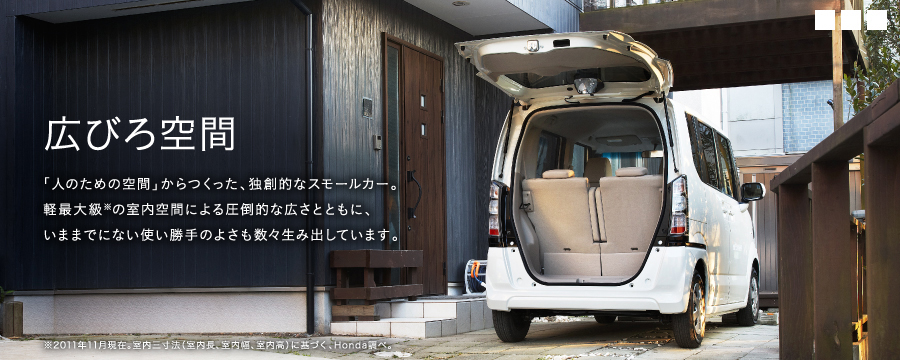 Honda N Box 12年11月終了モデル 広びろ空間