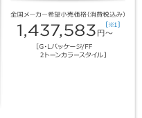 S[J[]iiō݁j 1,437,583~`m1nmGELpbP[W/FF 2g[J[X^Cn