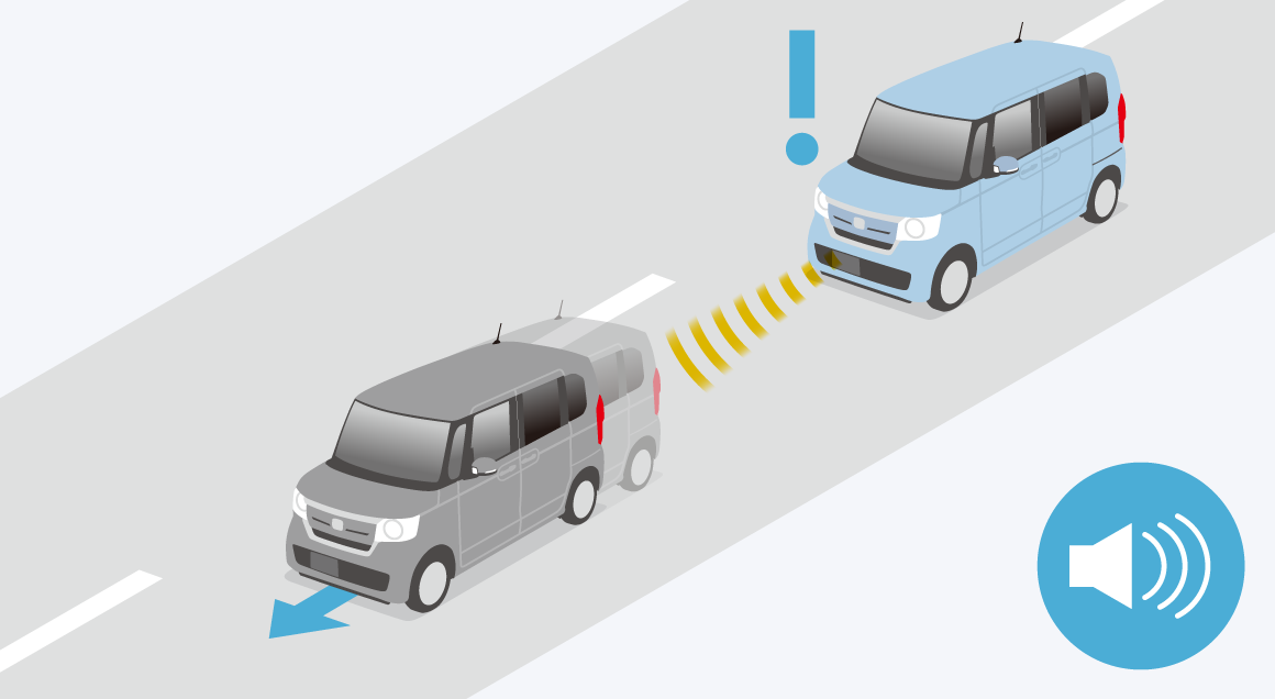 先行車発進お知らせ機能