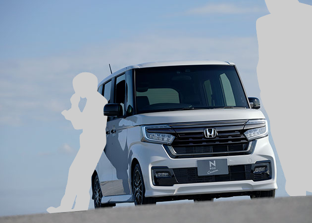N-BOX Custom 特別仕様車 STYLE＋ BLACK ｜タイプ紹介｜N-BOX