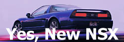 Yes, New NSX