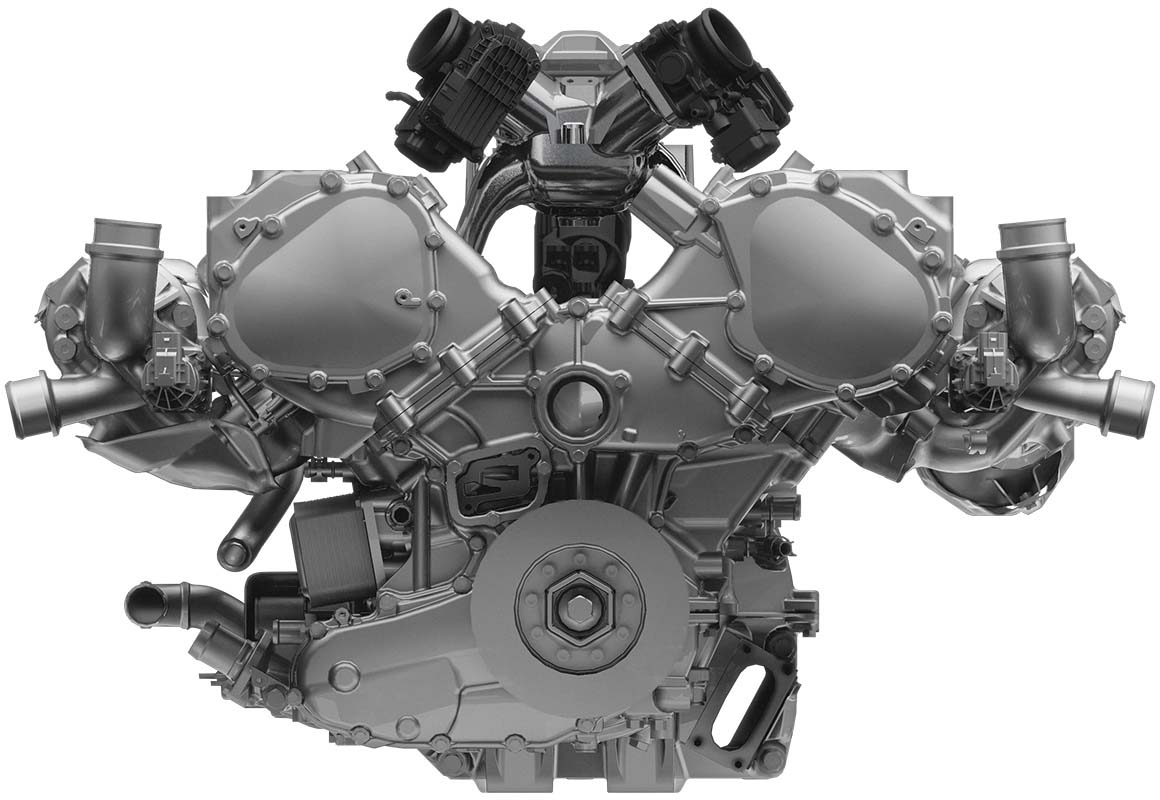 3.5L V6 DOHC ツインターボエンジン