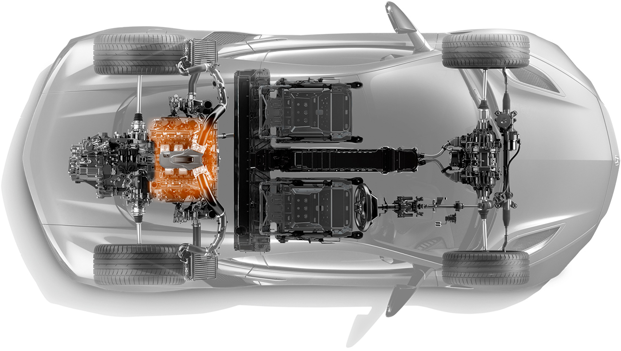 3.5L V6 DOHCツインターボエンジン