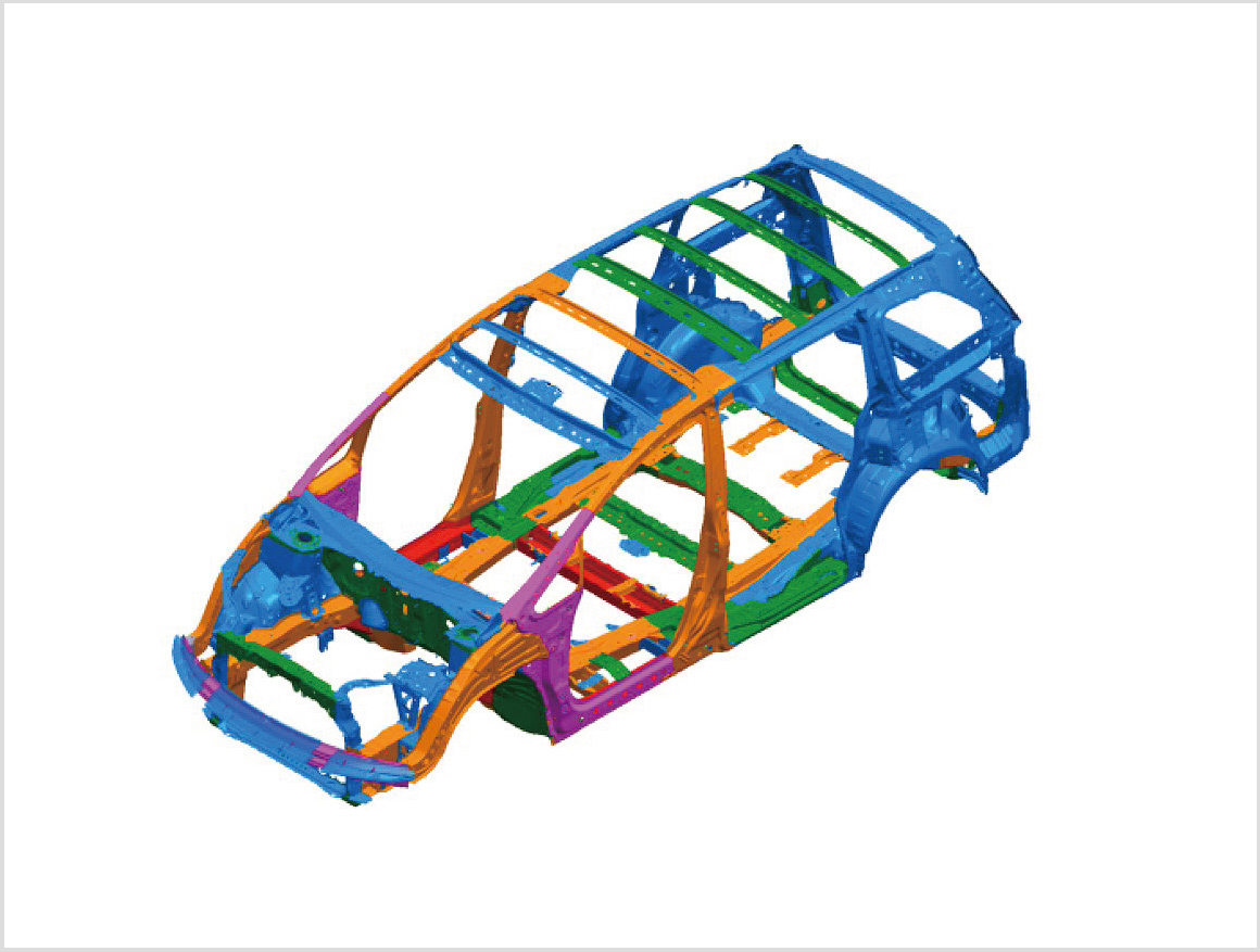 衝突安全設計ボディ