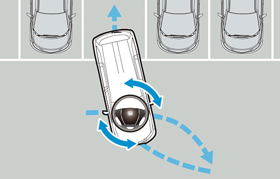 Hondaスマートパーキングアシストシステム
