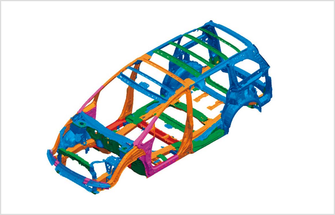 衝突安全設計ボディー