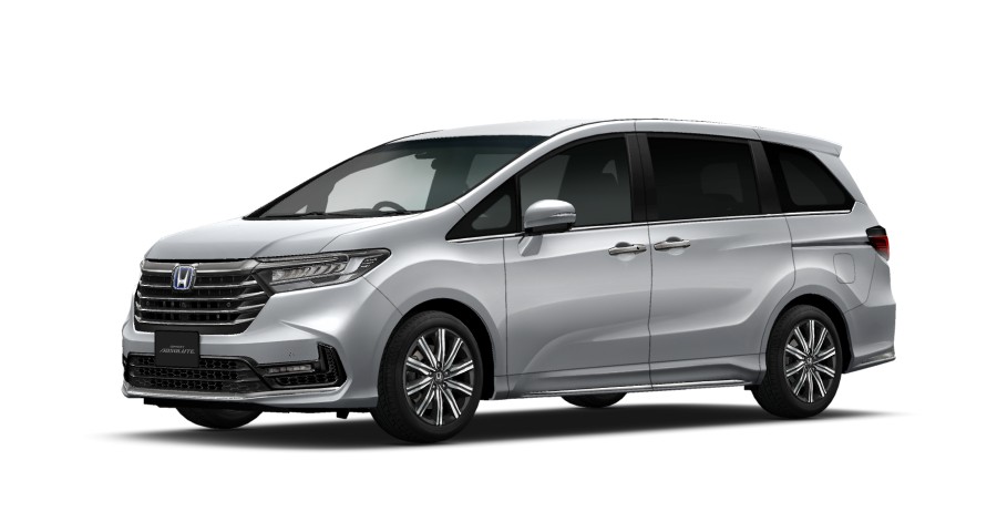 1/18 scale Honda Odyssey Sport Hybrid 2022 White Diecast Car