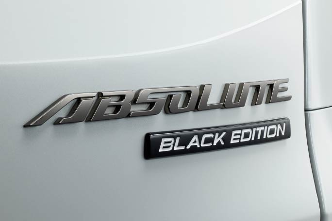 BLACK EDITIONエンブレム