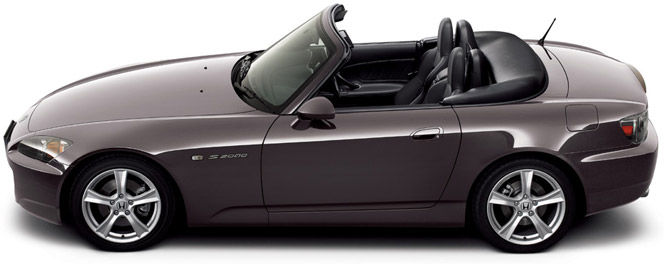 ホンダ S2000 TYPE S 2007 ムーンロックメタリック (ミニカー