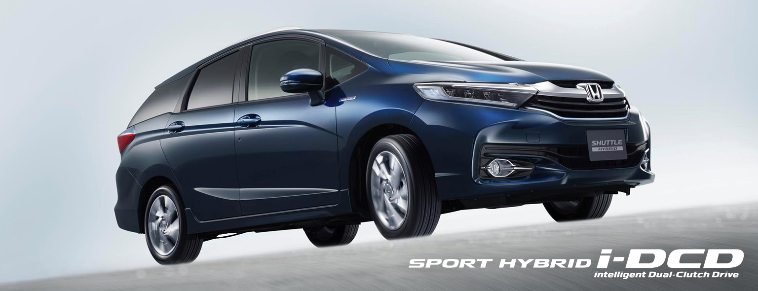 低燃費と、スポーティな走りを融合。SPORT HYBRID i-DCD