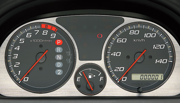 Honda バモス ホビオ 10年7月終了モデル Webカタログ 内装 ディスプレイメーターパネル