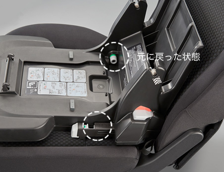 HONDA ホンダ　純正　チャイルドシート  i-Size ISOFIX