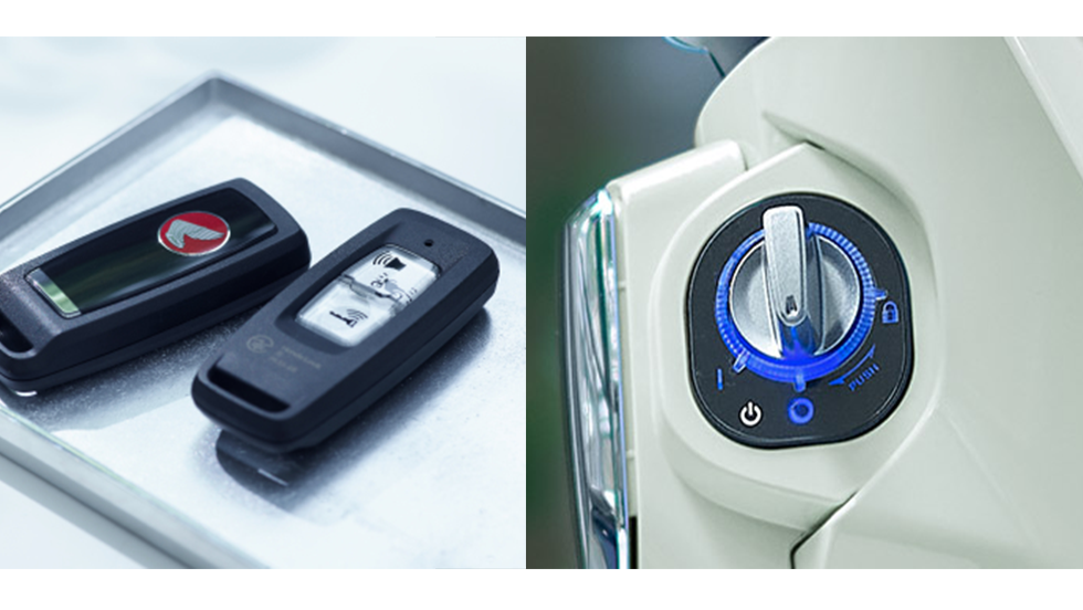 キーを出さずに、さまざまな操作が可能