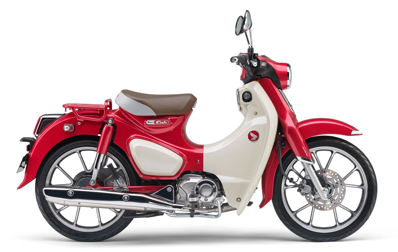 スーパーカブ C125 パールネビュラレッド