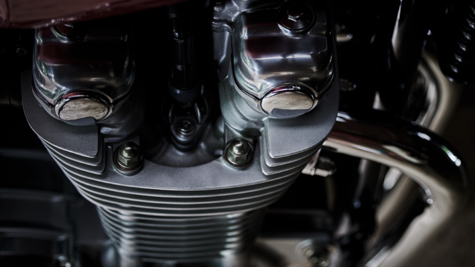 空冷直列4気筒エンジン