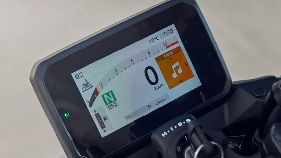 5.0インチTFTフルカラー液晶メーター