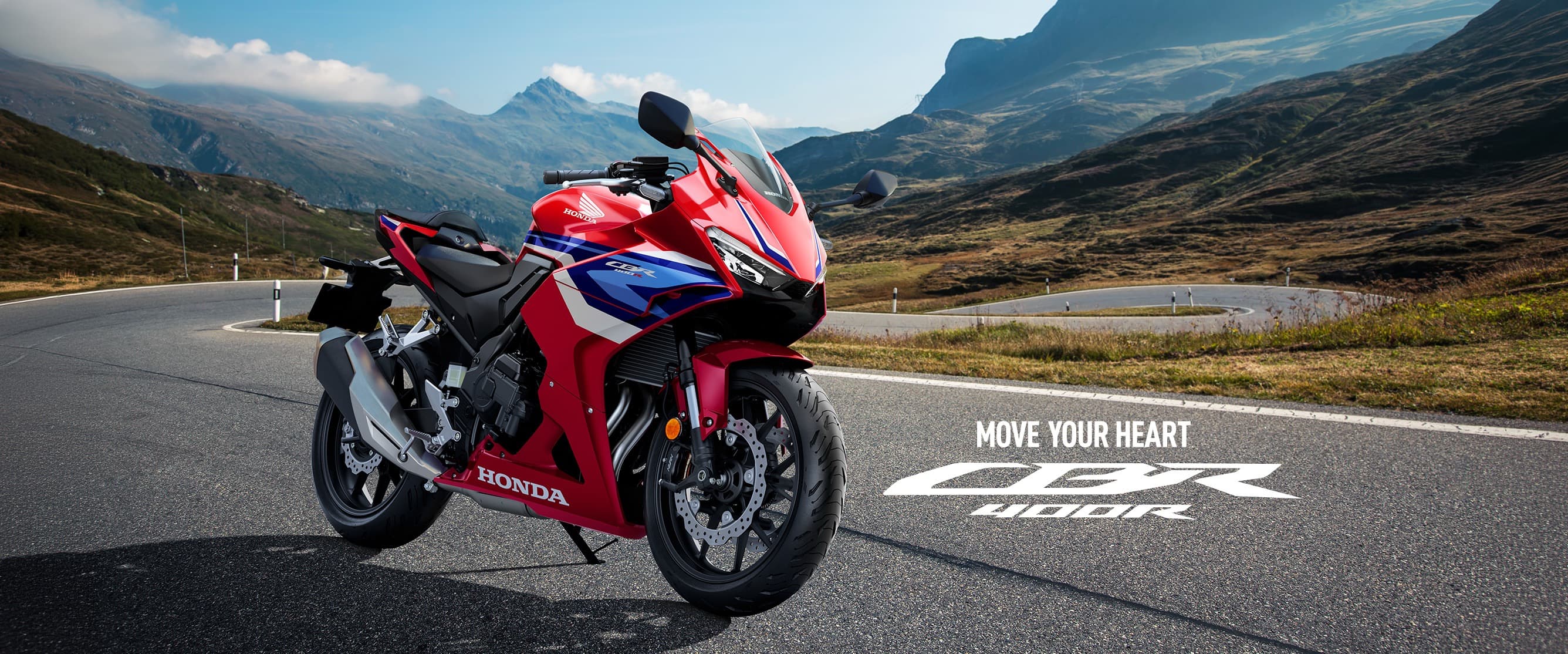 MOVE YOUR HEART. CBR400R