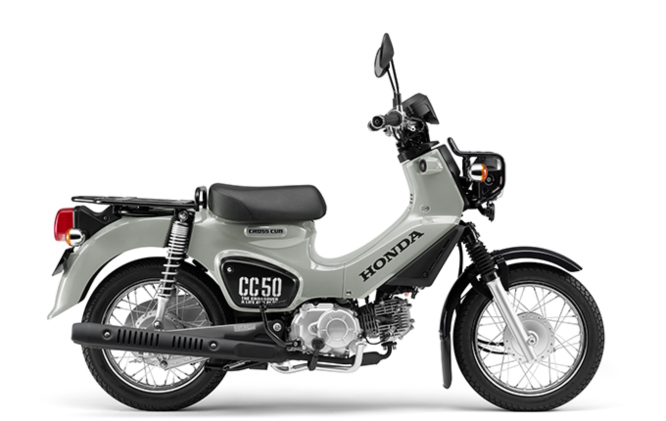 クロスカブ50  パールディープマッドグレー