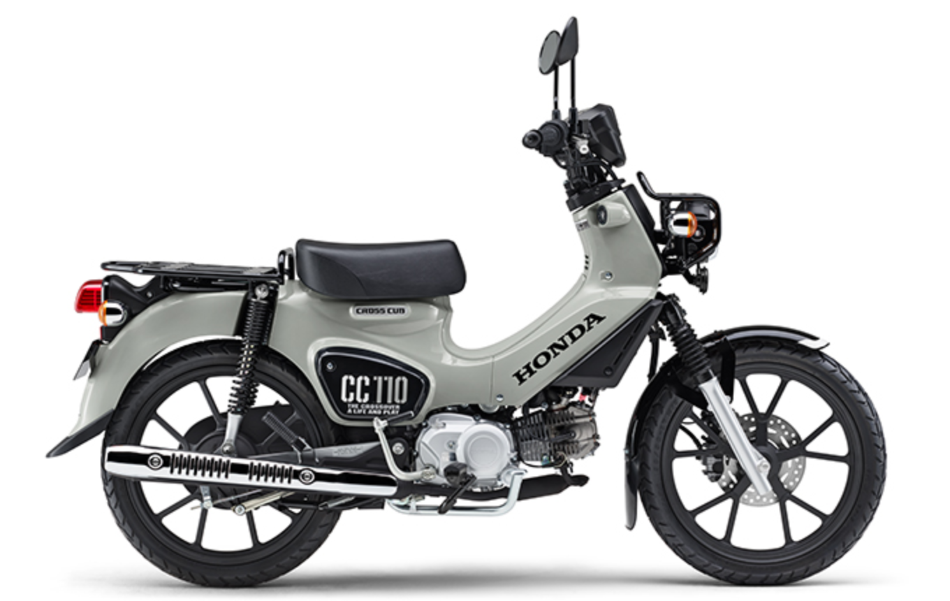クロスカブ110 パールディープマッドグレー