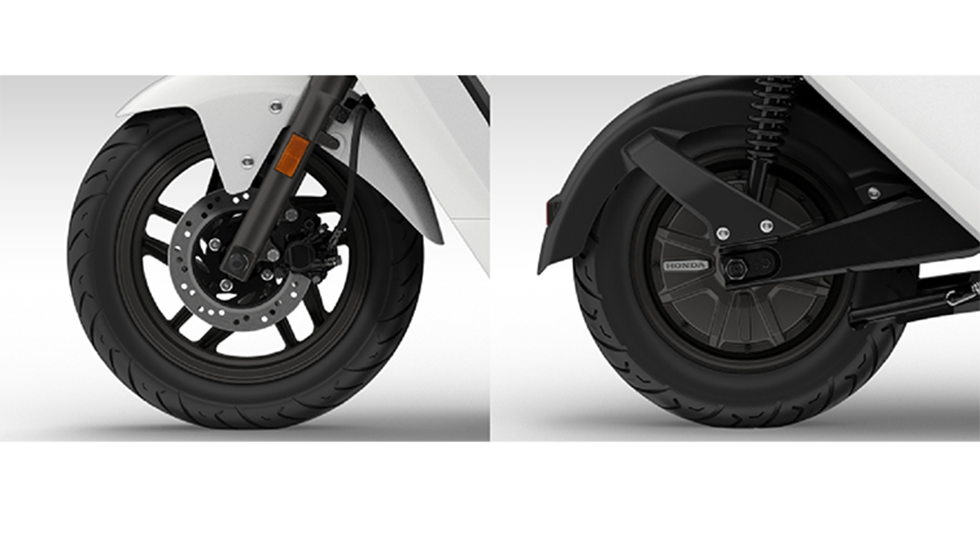 安定した走りを支えるホイール