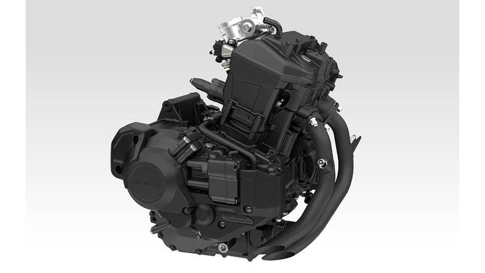 力強い走りとサウンドが楽しめるエンジン