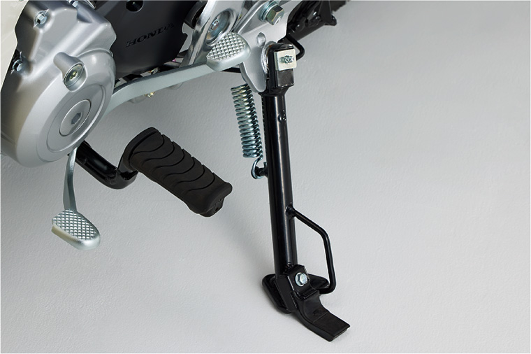 スーパーカブプロ　安全装備