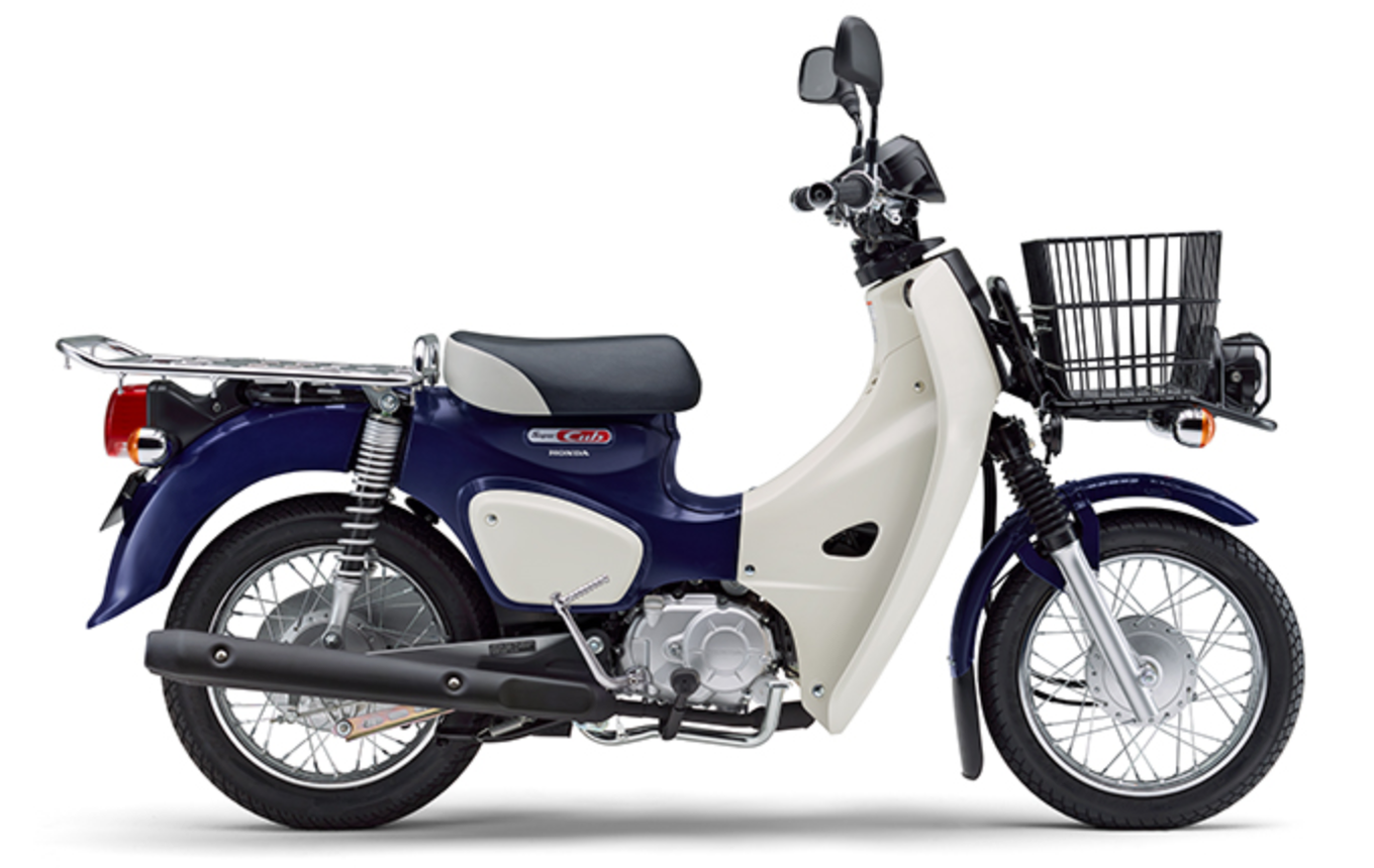 スーパーカブ50プロ セイシェルナイトブルー