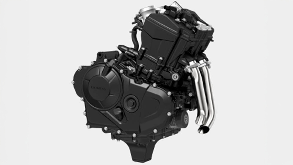 ユニカムバルブトレイン採用 754cm3直列2気筒エンジン