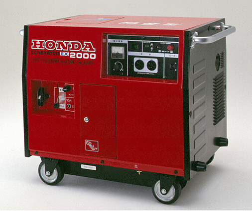 Honda 静かで 軽く 持ち運びに便利な防音型発電機 ホンダ Ex2000 を発売
